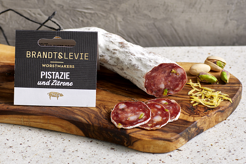 Salami Pistazie & Zitrone