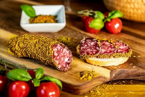 Originial französische Salami mit Curry