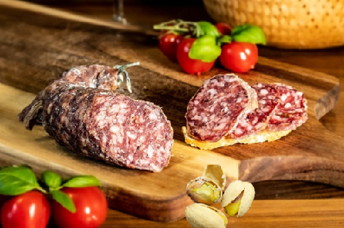 Originial italienische Salami mit Pistazien