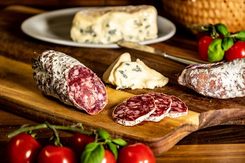 Originial französische Salami mit Blauschimmel