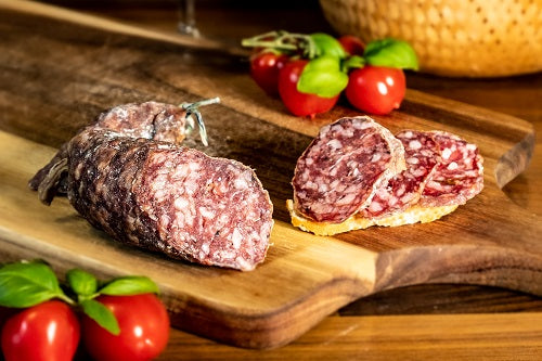 Originial französische Salami mit Steinpilzen